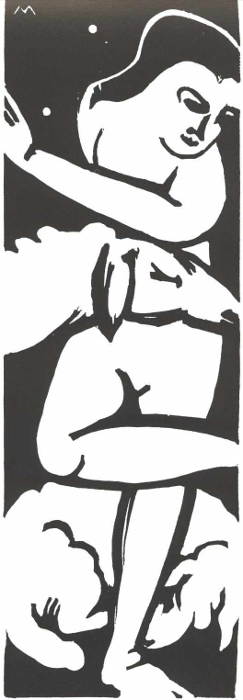 Franz Marc - Hirtin